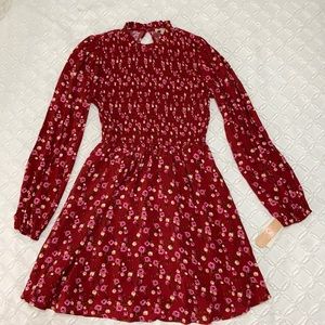 floral GB long sleeve dress